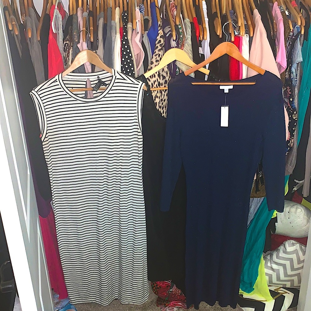 This entire closet is going up next week!